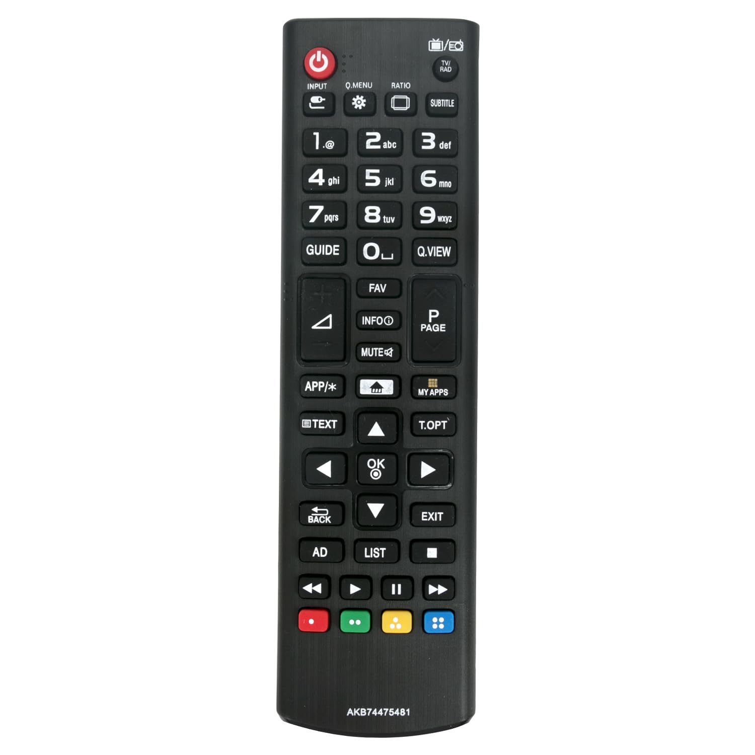 AKB74475481 交換用リモコン LG TV MT57S 24MT57S 24MT57S-BZ用 Amazon.com: AKB74475481 Replace Remote Control Compatible